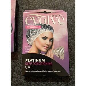 platinum, Firstline evolve essentials platinum, deep conditioning, cap two pack